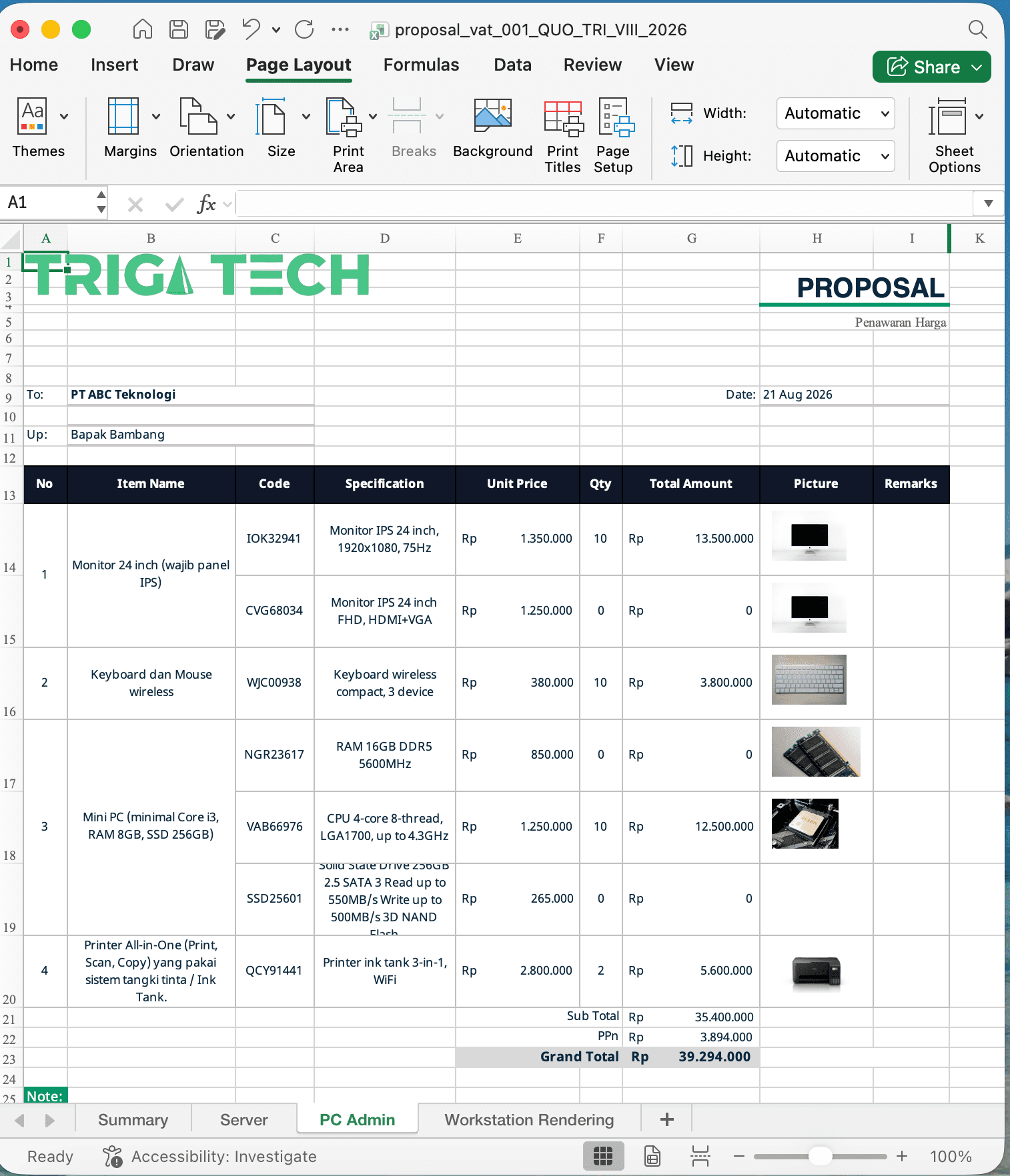 Sistem Otomasi Proposal & Auto-Quotation - Gambar 6