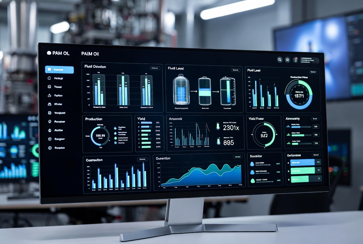 Dashboard Monitoring SCADA untuk Pabrik Kelapa Sawit